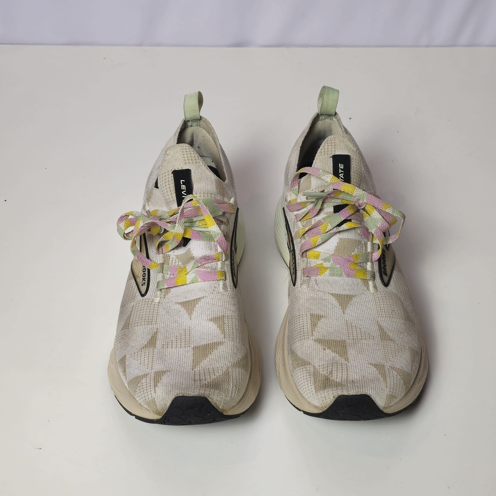 Brooks Womens Levitate SF 6 LE 1203851B141 White Multi Running Shoes Size 9.5 B - Picture 2 of 14